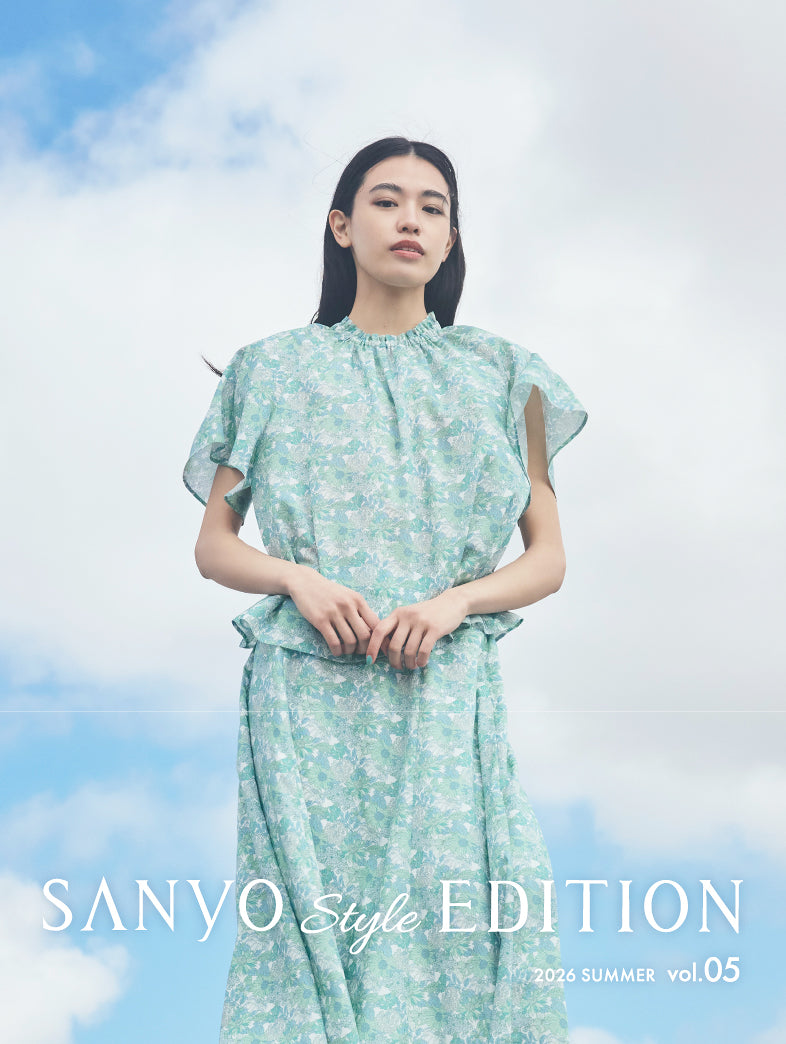 三陽商会【美品】AMACAアマカ/薄手フラワープリントコットンブラウス涼しい綿M 公式】AMACA（アマカ）のファッション通販 - SANYO ONLINE STORE｜三陽
