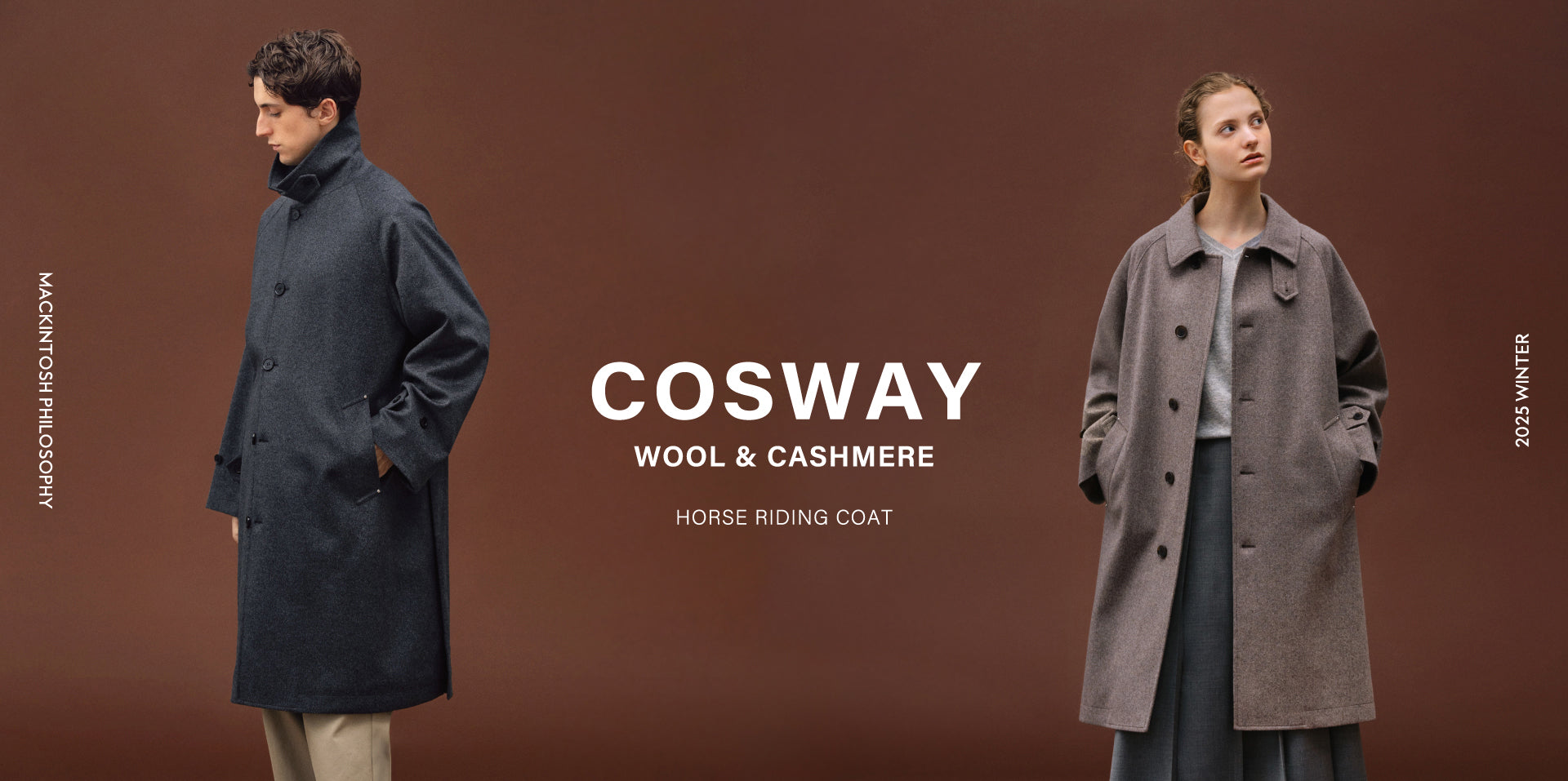 MACKINTOSH PHILOSOPHY⭐︎コート アニチューブ掲載】GREY LABEL 【SOMERFORD LONG（サマー